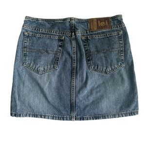 Lei VINTAGE Mini Denim Jean Skirt